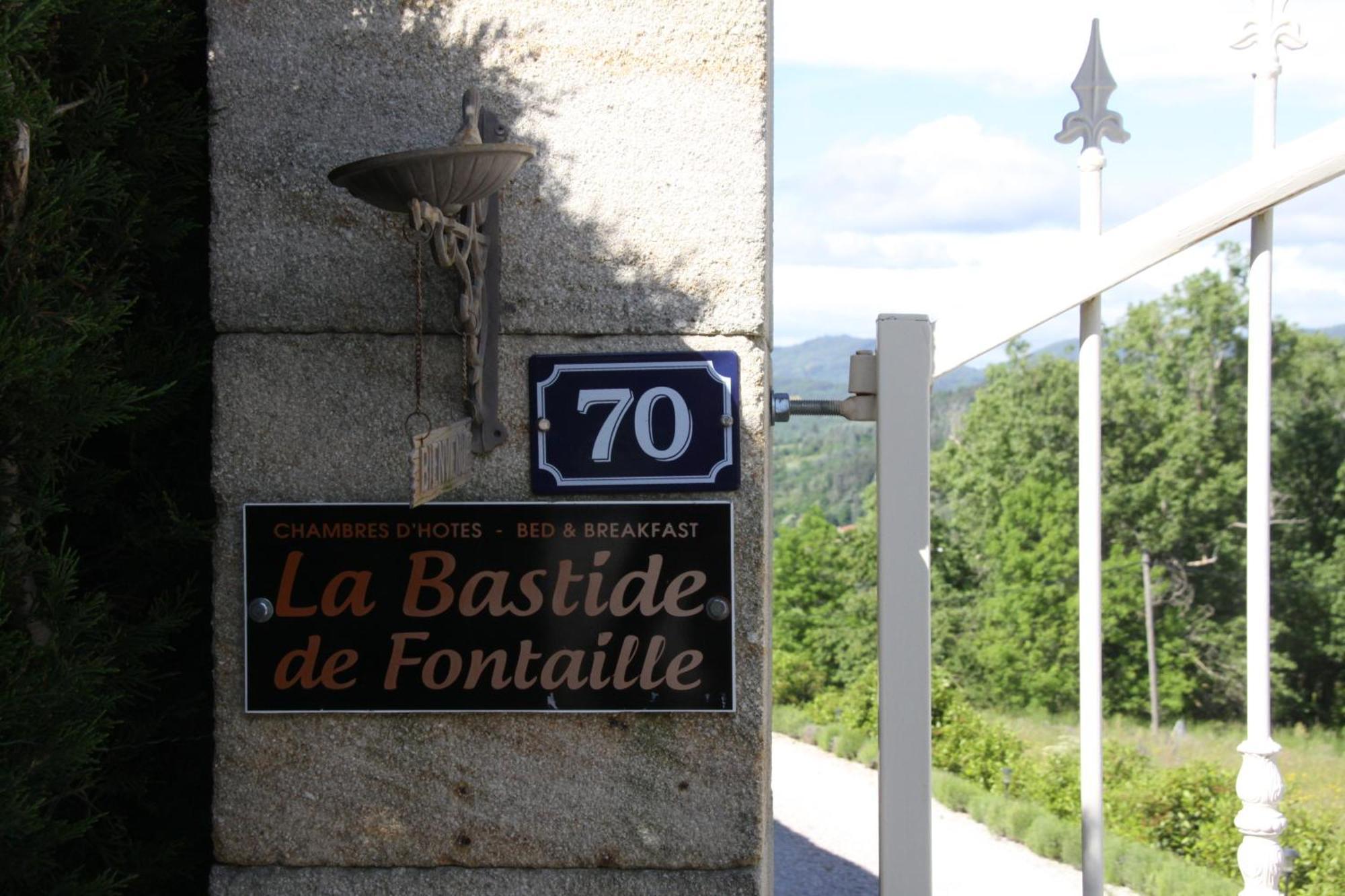 مبيت وإفطار Saint-Félicien La Bastide De Fontaille المظهر الخارجي الصورة